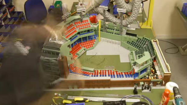 LEGO Fenway Park, from the Ground Up